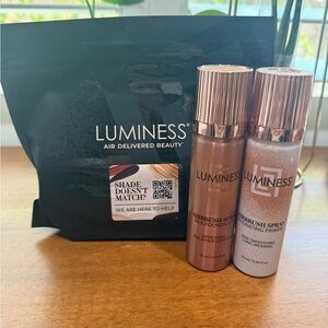 Luminess Airbrush Spray Foundation & Primer Kit - medium warm 050